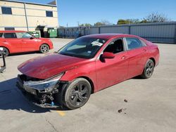 Salvage cars for sale from Copart Wilmer, TX: 2021 Hyundai Elantra SEL