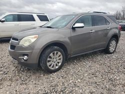 Salvage cars for sale at Wayland, MI auction: 2010 Chevrolet Equinox LTZ