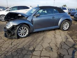 Salvage cars for sale from Copart Woodhaven, MI: 2019 Volkswagen Beetle S