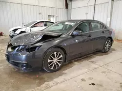 Acura salvage cars for sale: 2016 Acura TLX Tech