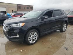 Salvage cars for sale from Copart Kansas City, KS: 2022 Ford Edge Titanium