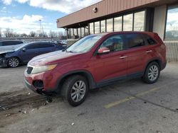 Salvage cars for sale from Copart Fort Wayne, IN: 2011 KIA Sorento EX