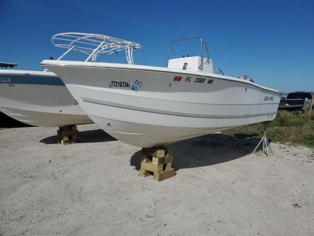 2003 Sea Pro Boat