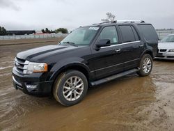 Ford Expedition salvage cars for sale: 2017 Ford Expedition Limited