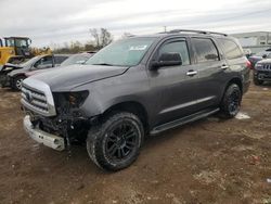 Salvage cars for sale from Copart Chicago Heights, IL: 2012 Toyota Sequoia Limited