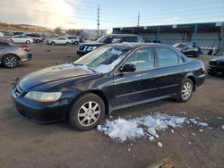 2002 Honda Accord EX en venta en Colorado Springs, CO