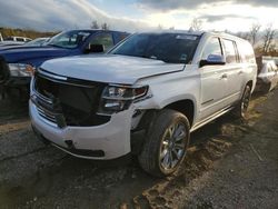 Salvage cars for sale at Cahokia Heights, IL auction: 2016 Chevrolet Suburban K1500 LTZ