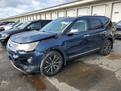 Ford salvage cars for sale: 2016 Ford Explorer Platinum