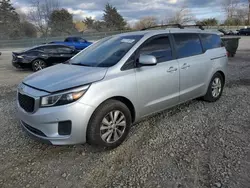 Salvage cars for sale at Madisonville, TN auction: 2016 KIA Sedona LX