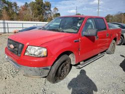 Salvage cars for sale at Mebane, NC auction: 2005 Ford F150 Supercrew