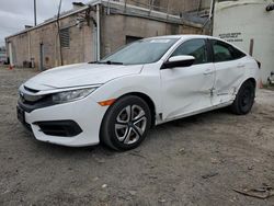 Salvage cars for sale at Fredericksburg, VA auction: 2016 Honda Civic LX