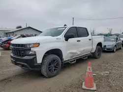 Chevrolet Silverado k1500 Trail bos Vehiculos salvage en venta: 2019 Chevrolet Silverado K1500 Trail Boss Custom