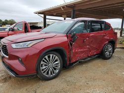 Toyota salvage cars for sale: 2021 Toyota Highlander Platinum