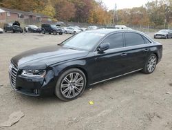 Salvage cars for sale at Baltimore, MD auction: 2015 Audi A8 L Quattro