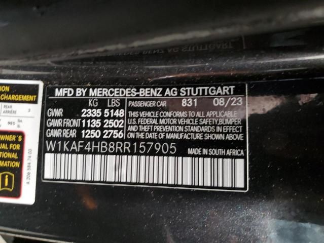 2024 Mercedes-Benz C 300 4matic