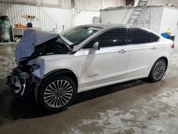 Ford Fusion Titanium hev salvage cars for sale: 2017 Ford Fusion Titanium HEV