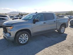 Salvage cars for sale at Las Vegas, NV auction: 2023 Chevrolet Silverado C1500 Custom