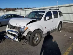 Salvage cars for sale at Pennsburg, PA auction: 2008 Nissan Pathfinder LE