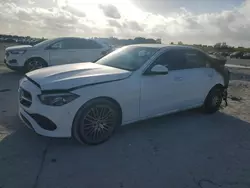 Salvage cars for sale at West Palm Beach, FL auction: 2023 Mercedes-Benz C300