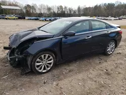 Salvage cars for sale from Copart Charles City, VA: 2011 Hyundai Sonata SE