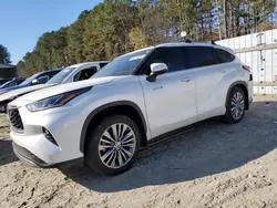 2021 Toyota Highlander Hybrid Platinum en venta en Seaford, DE