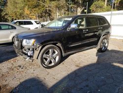 Salvage cars for sale at Austell, GA auction: 2011 Jeep Grand Cherokee Overland