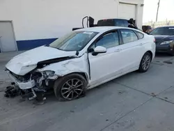 Salvage cars for sale at Farr West, UT auction: 2017 Ford Fusion SE