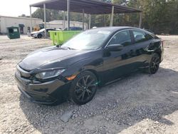 Honda salvage cars for sale: 2020 Honda Civic Sport