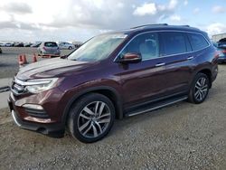 Carros salvage sin ofertas aún a la venta en subasta: 2016 Honda Pilot Elite