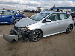 2017 Toyota Corolla IM en venta en Woodhaven, MI