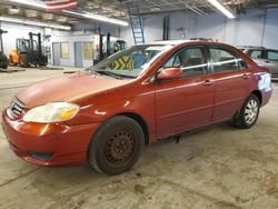 Salvage cars for sale from Copart Wheeling, IL: 2004 Toyota Corolla CE