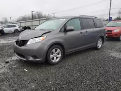 Toyota Sienna le salvage cars for sale: 2014 Toyota Sienna LE