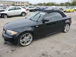 Salvage cars for sale at Wilmer, TX auction: 2013 BMW 135 I