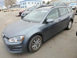 Salvage cars for sale at Albuquerque, NM auction: 2017 Volkswagen Golf Sportwagen S