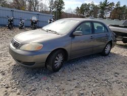 Salvage cars for sale at West Warren, MA auction: 2006 Toyota Corolla CE