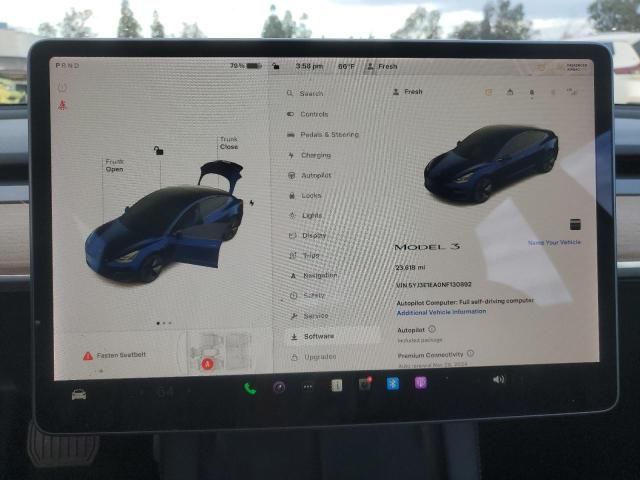 2022 Tesla Model 3