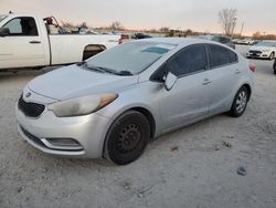 KIA Forte lx salvage cars for sale: 2014 KIA Forte LX