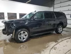 Salvage cars for sale from Copart Blaine, MN: 2017 Chevrolet Suburban K1500 LT