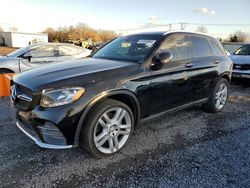 Salvage cars for sale at Hillsborough, NJ auction: 2018 Mercedes-Benz GLC 43 4matic AMG