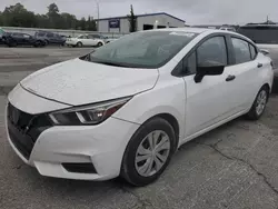 Nissan salvage cars for sale: 2020 Nissan Versa S