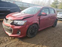 Salvage cars for sale at Davison, MI auction: 2019 Chevrolet Sonic Premier