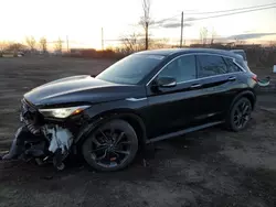 Infiniti Vehiculos salvage en venta: 2019 Infiniti QX50 Essential