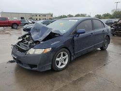 Salvage cars for sale from Copart Wilmer, TX: 2010 Honda Civic LX