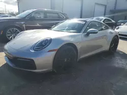 Salvage cars for sale at Riverview, FL auction: 2023 Porsche 911 Carrera