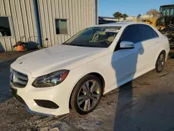 Mercedes-Benz Vehiculos salvage en venta: 2016 Mercedes-Benz E 350 4matic