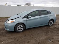 Salvage cars for sale at Portland, MI auction: 2013 Toyota Prius