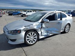 Salvage cars for sale from Copart Grand Prairie, TX: 2011 Mitsubishi Lancer GTS