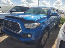 Salvage cars for sale at Riverview, FL auction: 2018 Toyota Tacoma Double Cab