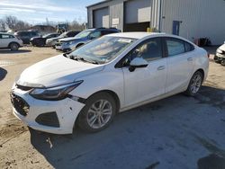 Salvage cars for sale from Copart Duryea, PA: 2019 Chevrolet Cruze LT