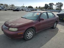 Salvage cars for sale at Sacramento, CA auction: 1998 Chevrolet Malibu LS